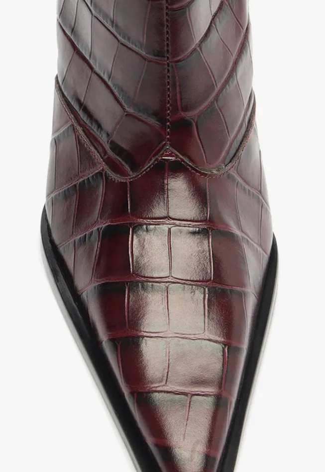Raffaela Bootie Cherry Wine Women Schutz Shoes Booties Raffaela Bootie Cherry Wine Women Schutz Shoes Booties