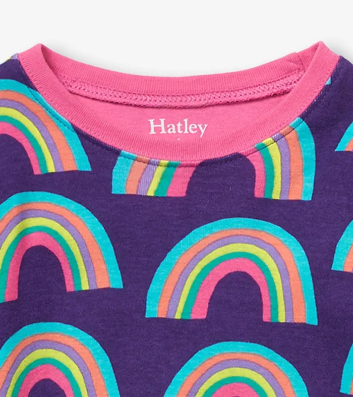 Rainbows Kids Organic Cotton Pajama Set Hatley