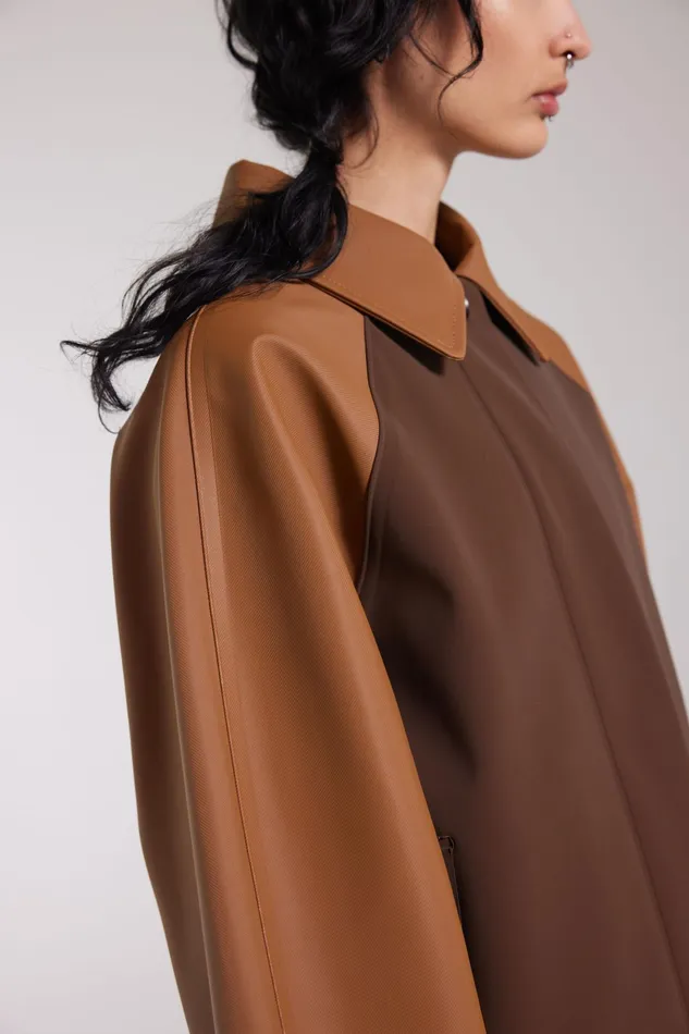 Raincoats Women Stutterheim Bandhagen Raincoat Cognac