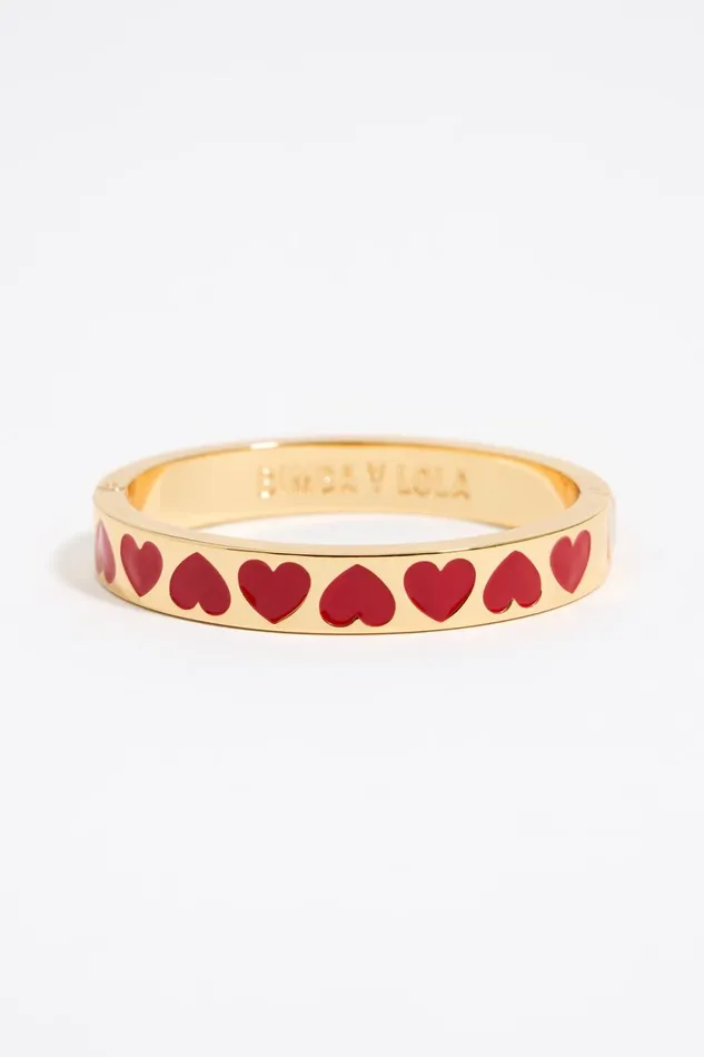 Red Enamel Hearts Bracelet Red Women Bimba Y Lola Bracelets Red Enamel Hearts Bracelet Red Women Bimba Y Lola Bracelets