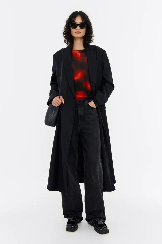 Red Plumas Jumper Plumas Red Women Bimba Y Lola Knitwear Red Plumas Jumper Plumas Red Women Bimba Y Lola Knitwear