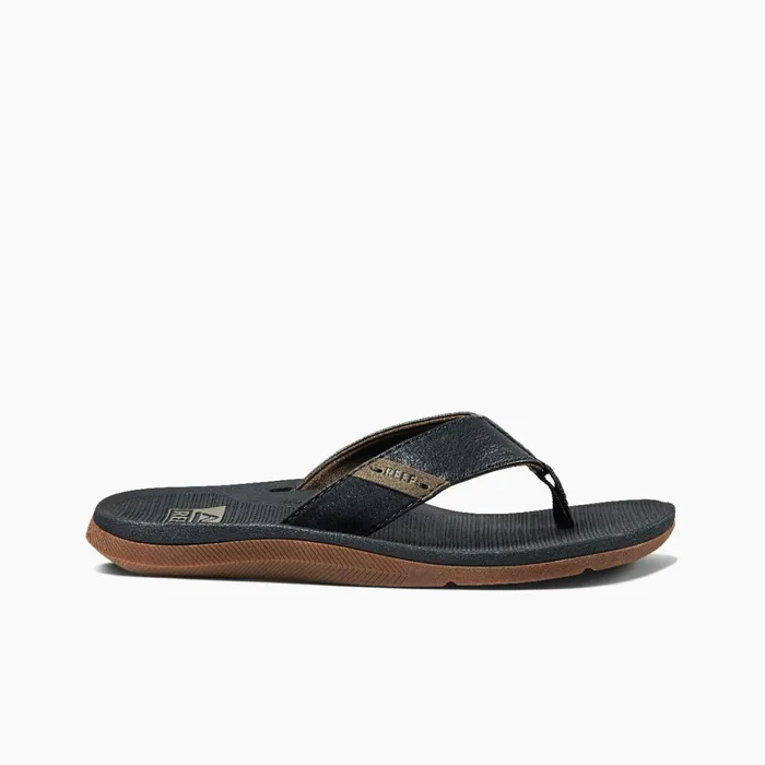 Reef Flip Flops Santa Ana Black 8211 Men