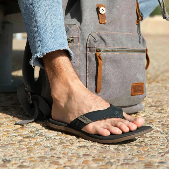 Reef Flip Flops Santa Ana Black 8211 Men Reef Flip Flops Santa Ana Black 8211 Men