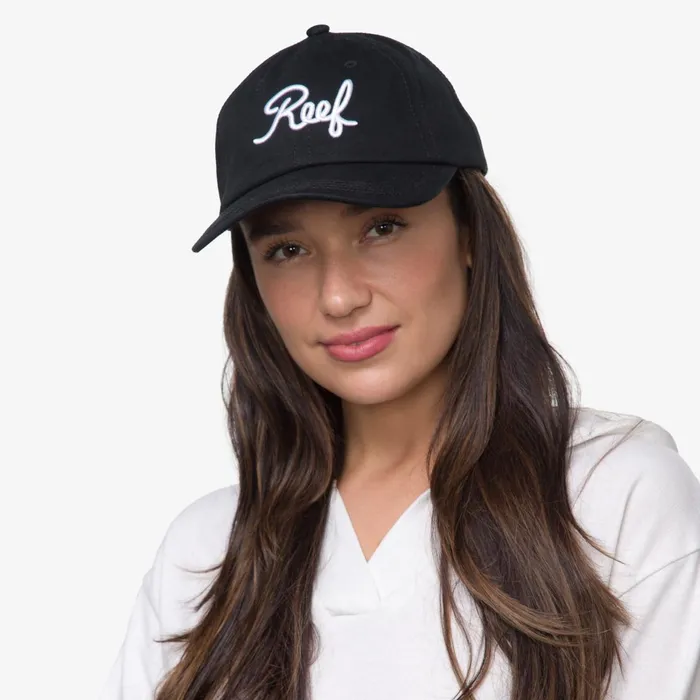 Reef Hats and Beanies Maddy Baseball Cap Caviar 8211 Women Reef Hats and Beanies Maddy Baseball Cap Caviar 8211 Women