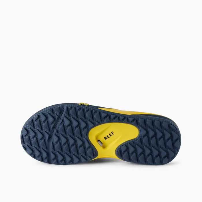 Reef Sandals Fanning Pregame Navyyellow 8211 Men Reef Sandals Fanning Pregame Navyyellow 8211 Men