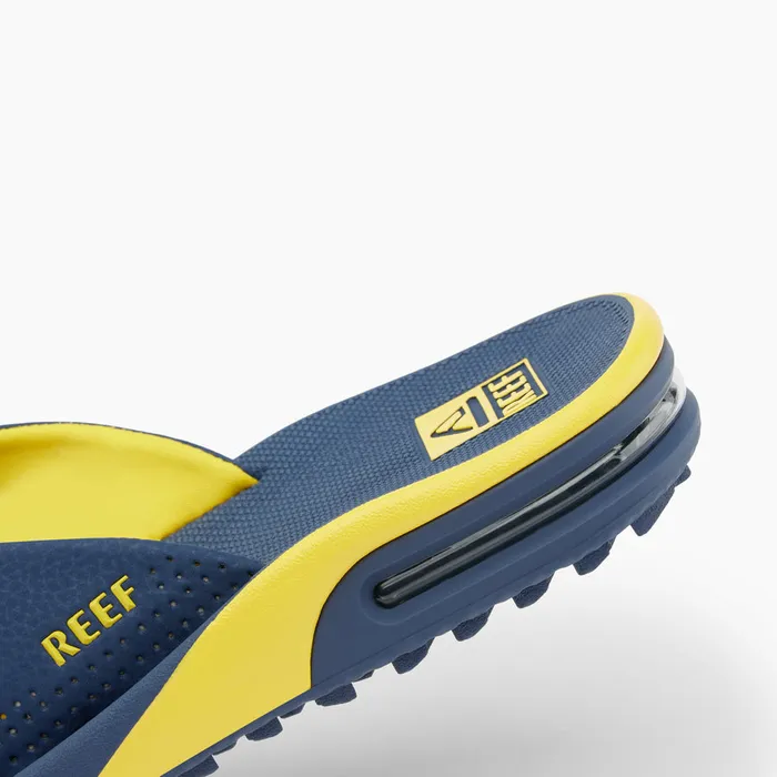 Reef Sandals Fanning Pregame Navyyellow 8211 Men Reef Sandals Fanning Pregame Navyyellow 8211 Men