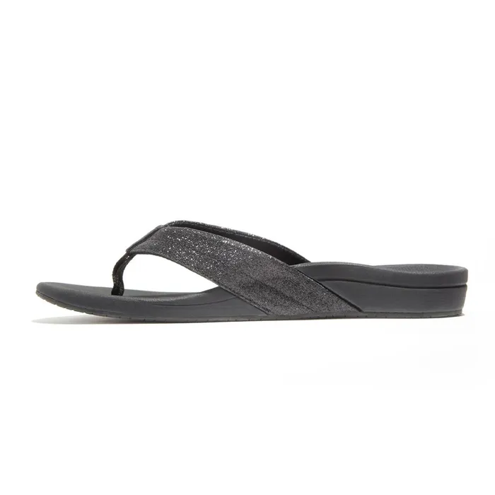 Reef Sandals OrthoSpring Blackblack Glitter 8211 Women Reef Sandals OrthoSpring Blackblack Glitter 8211 Women