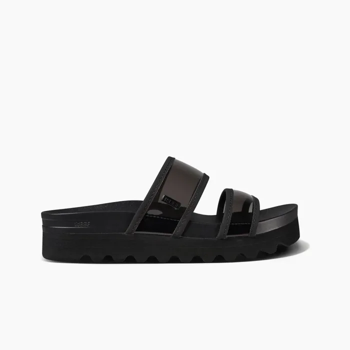 Reef Sandals Vista HiEnergy Black Transparent 8211 Women