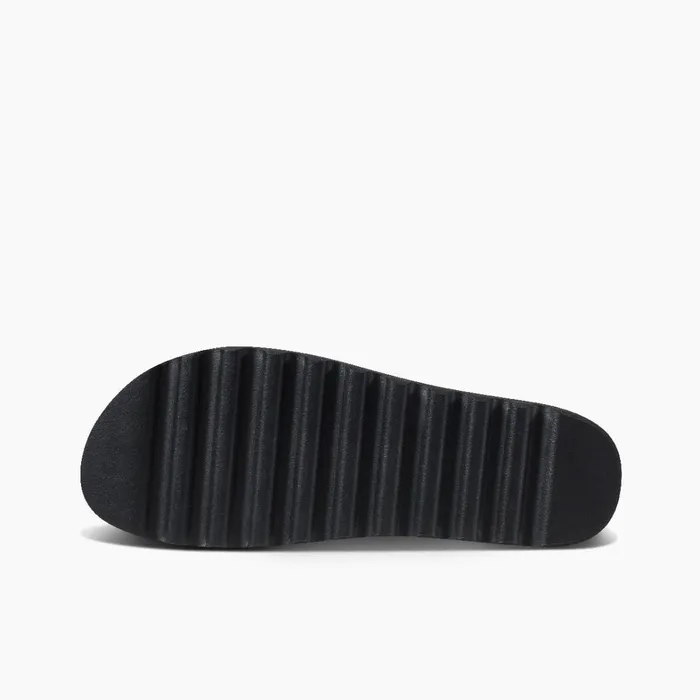 Reef Slides Cushion Vista Hi Blackblack 8211 Women Reef Slides Cushion Vista Hi Blackblack 8211 Women