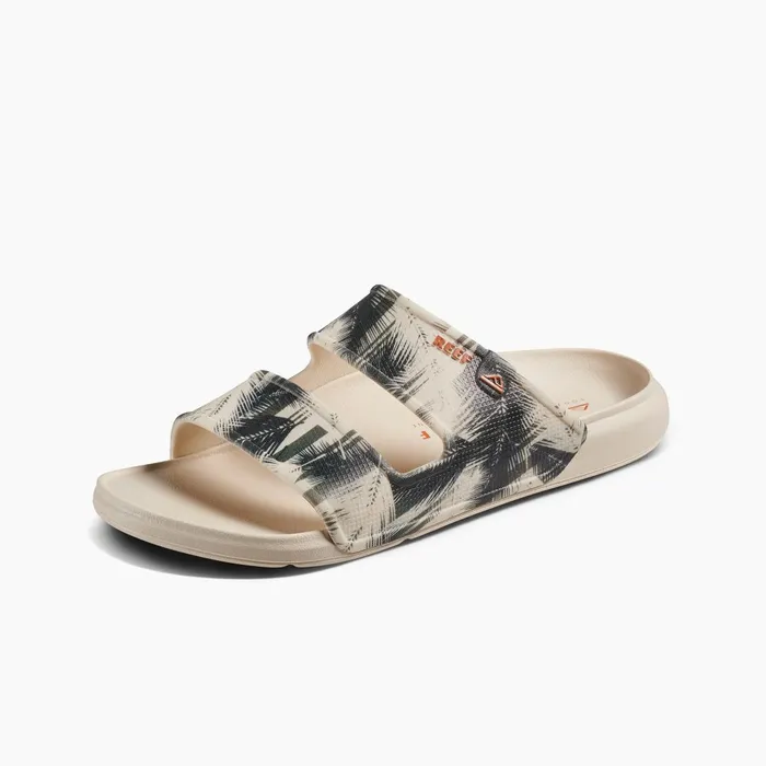 Reef Slides Oasis Double Up Birch Palm 8211 Men Reef Slides Oasis Double Up Birch Palm 8211 Men