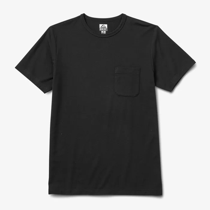 Reef TShirts and Shirts Smith Ss Knit Caviar 8211 Men Reef TShirts and Shirts Smith Ss Knit Caviar 8211 Men