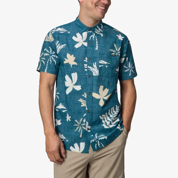 Reef TShirts and Shirts Watson Short Sleeve Shirt Legion Blue 8211 Men Reef TShirts and Shirts Watson Short Sleeve Shirt Legion Blue 8211 Men