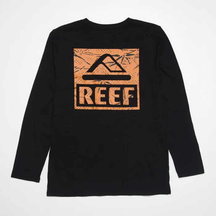 Reef TShirts and Shirts Wellie 24 Long Sleeve Tee Black 8211 Men