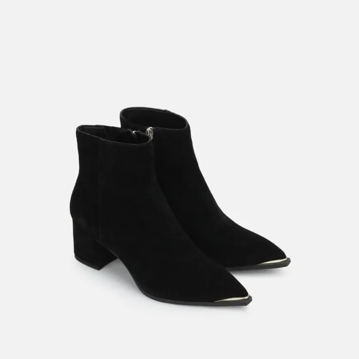 Roanne Suede Ankle Bootie Black Women Kenneth Cole Boots Booties Roanne Suede Ankle Bootie Black Women Kenneth Cole Boots Booties