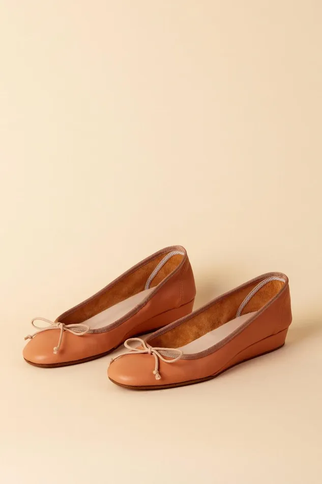 Rouje COLINE Ballerinas Nappa Nude Women Shoes