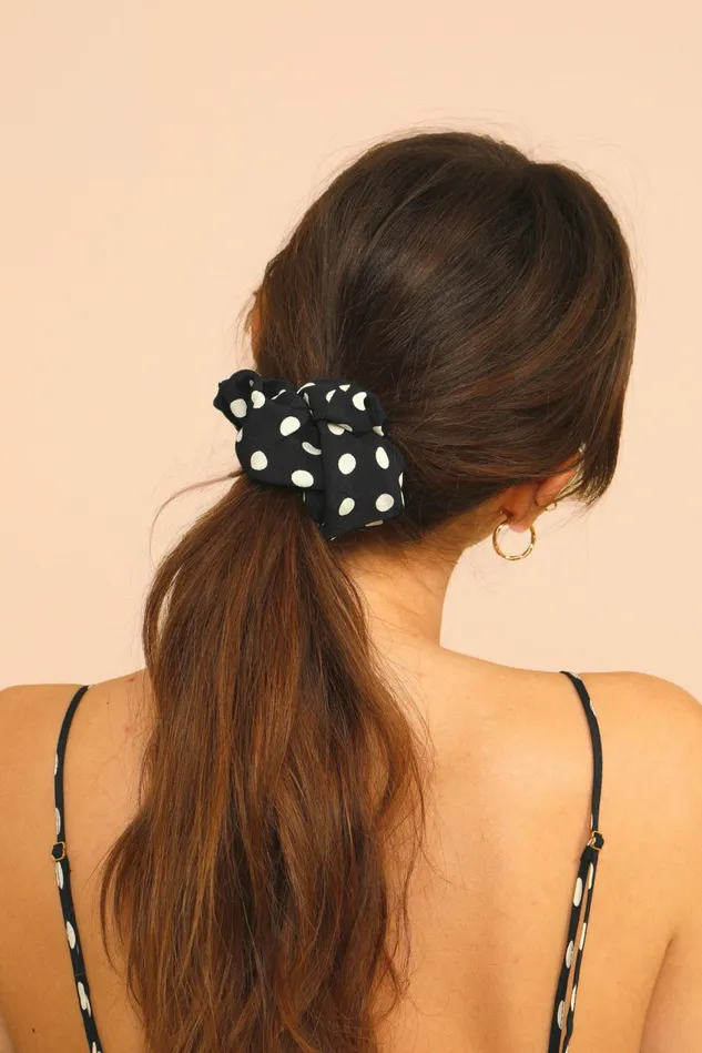 Rouje LOULOU Scrunchie Pois Marne Women Jewelry and Accessories