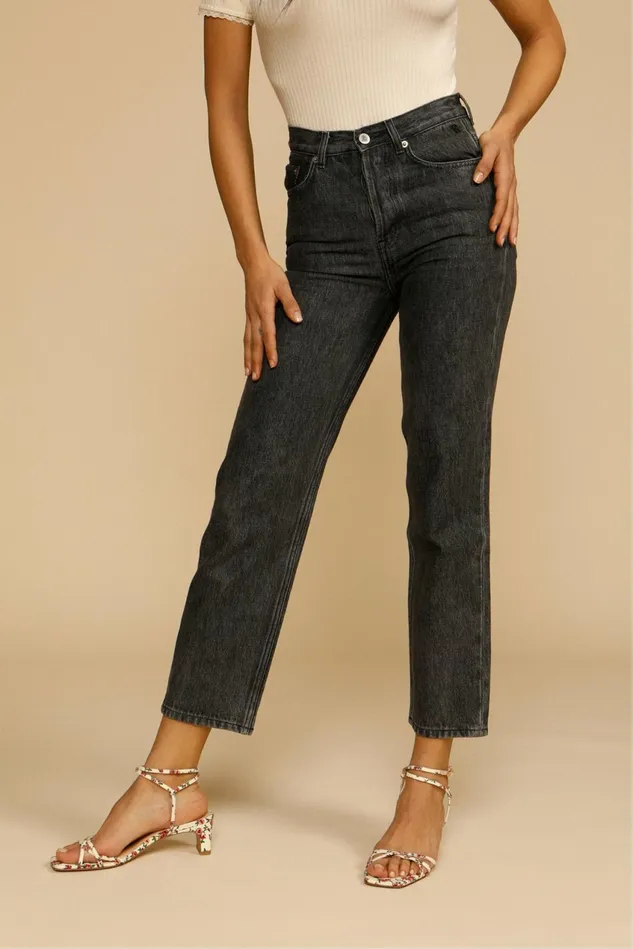 Rouje MARAIS Jeans Noir Double Stone Women Pants