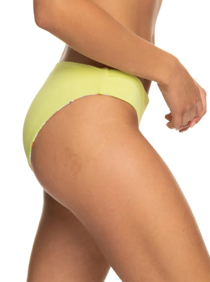 Roxy Bikinis Retro Revo Reversible Hipster Bikini Bottoms Snow White Pualani Combo 8211 Women