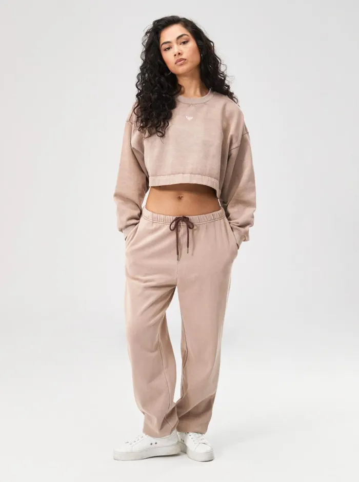 Roxy Fleece and Hoodies Surf Safari Sweatshirt Bitter Chocolate 8211 Women