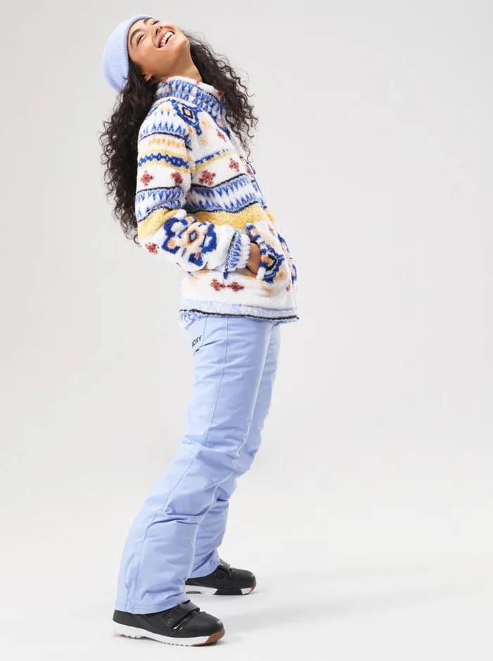 Roxy Fleece and Softshells Alabama Technical Fleece Bright White Chandail 8211 Women