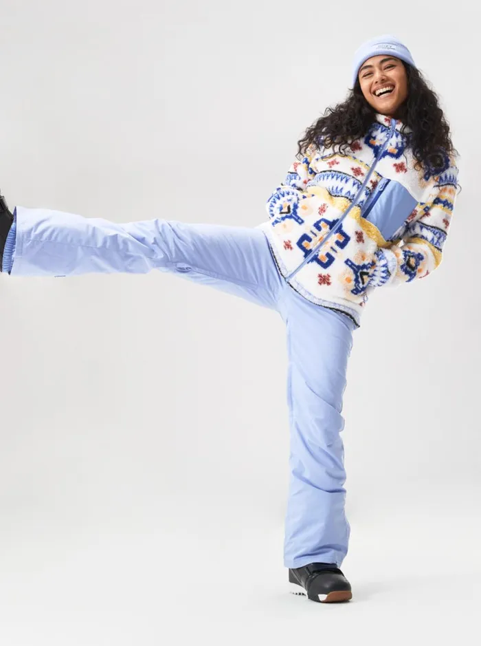 Roxy Fleece and Softshells Alabama Technical Fleece Bright White Chandail 8211 Women