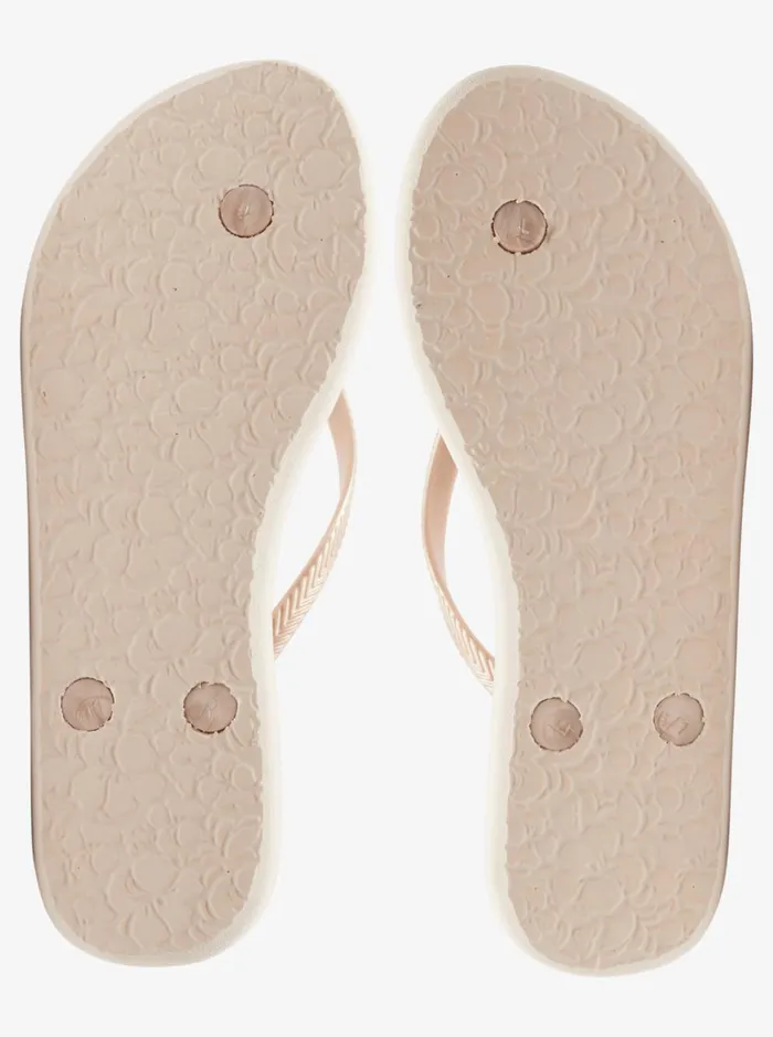 Roxy Flip Flops Bermuda Sandals Beige 8211 Women