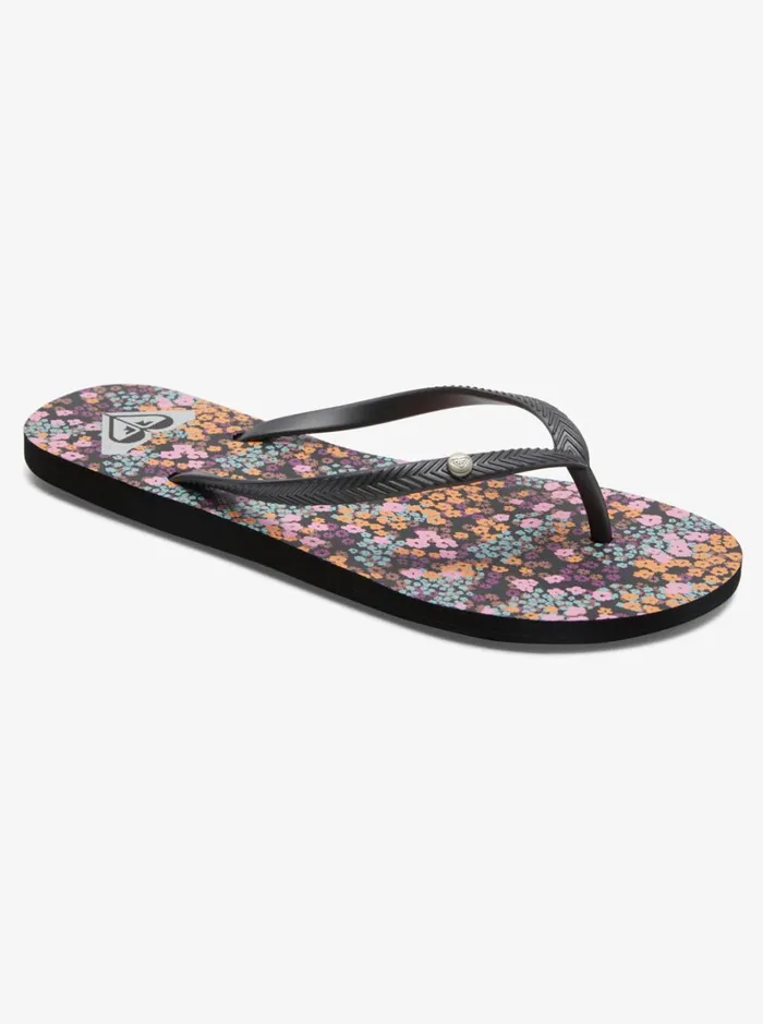 Roxy Flip Flops Bermuda Sandals Blackorange 8211 Women