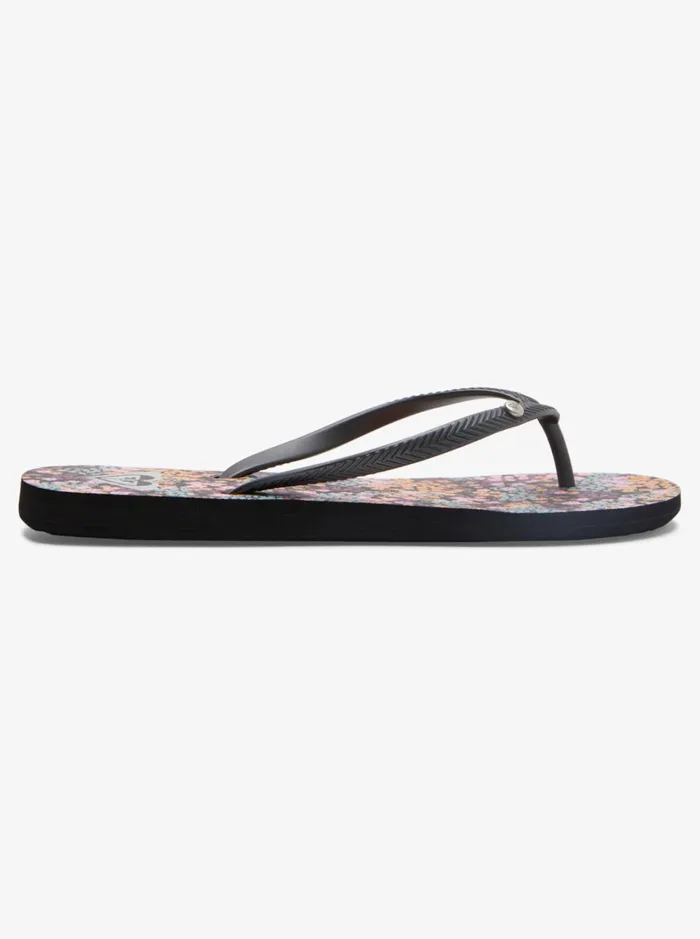 Roxy Flip Flops Bermuda Sandals Blackorange 8211 Women