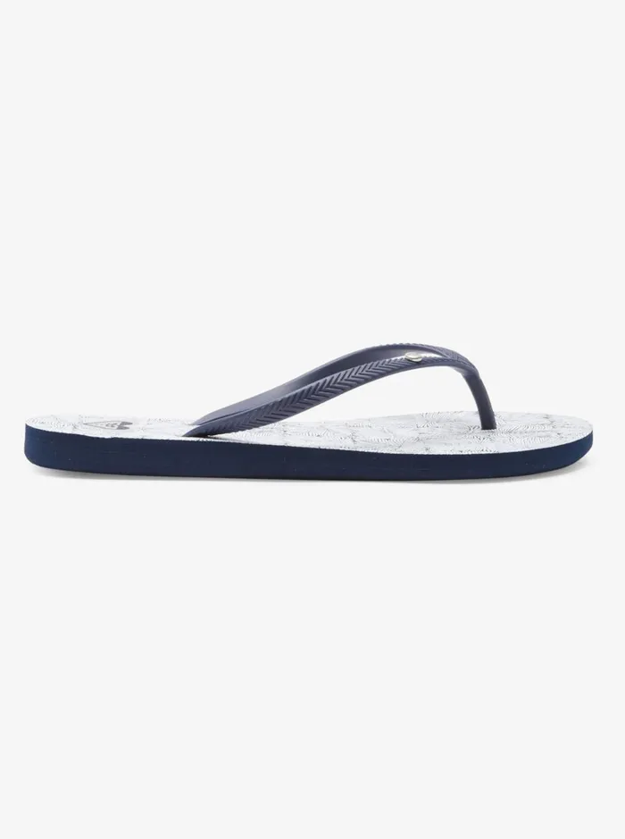 Roxy Flip Flops Bermuda Sandals Navy White 8211 Women