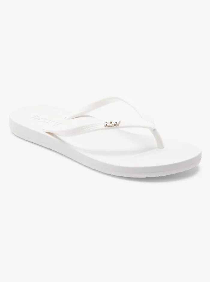 Roxy Flip Flops Jettie Sandals White 8211 Women
