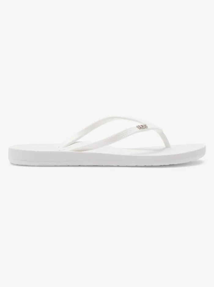 Roxy Flip Flops Jettie Sandals White 8211 Women
