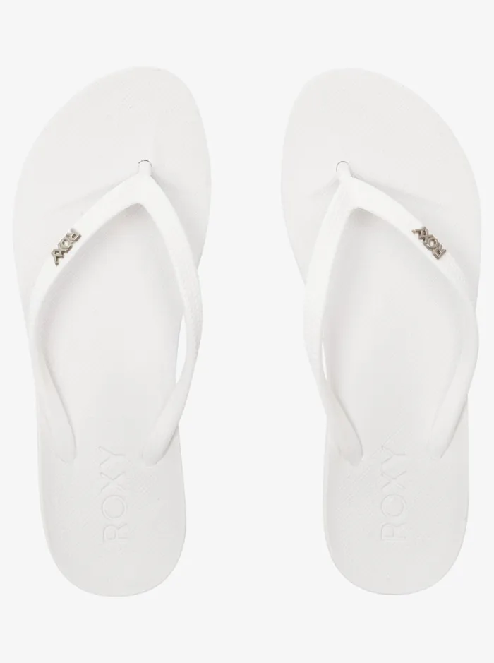 Roxy Flip Flops Jettie Sandals White 8211 Women