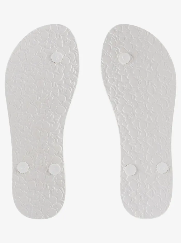 Roxy Flip Flops Jettie Sandals White 8211 Women