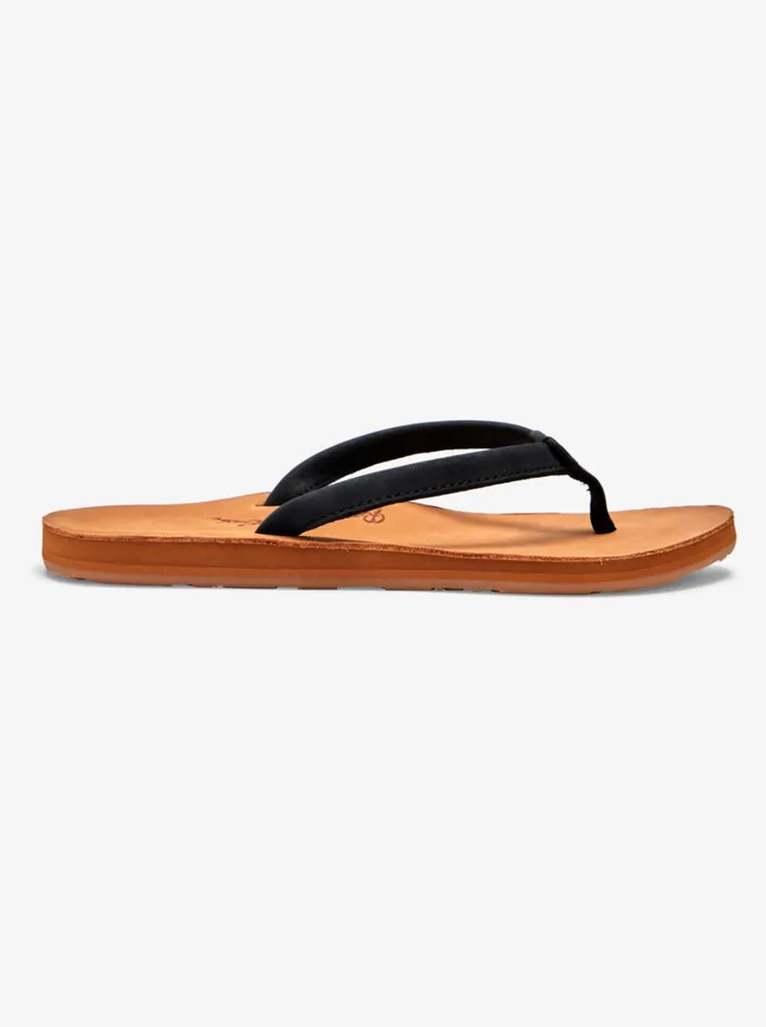 Roxy Flip Flops Lorraine Slim Sandals Black 8211 Women