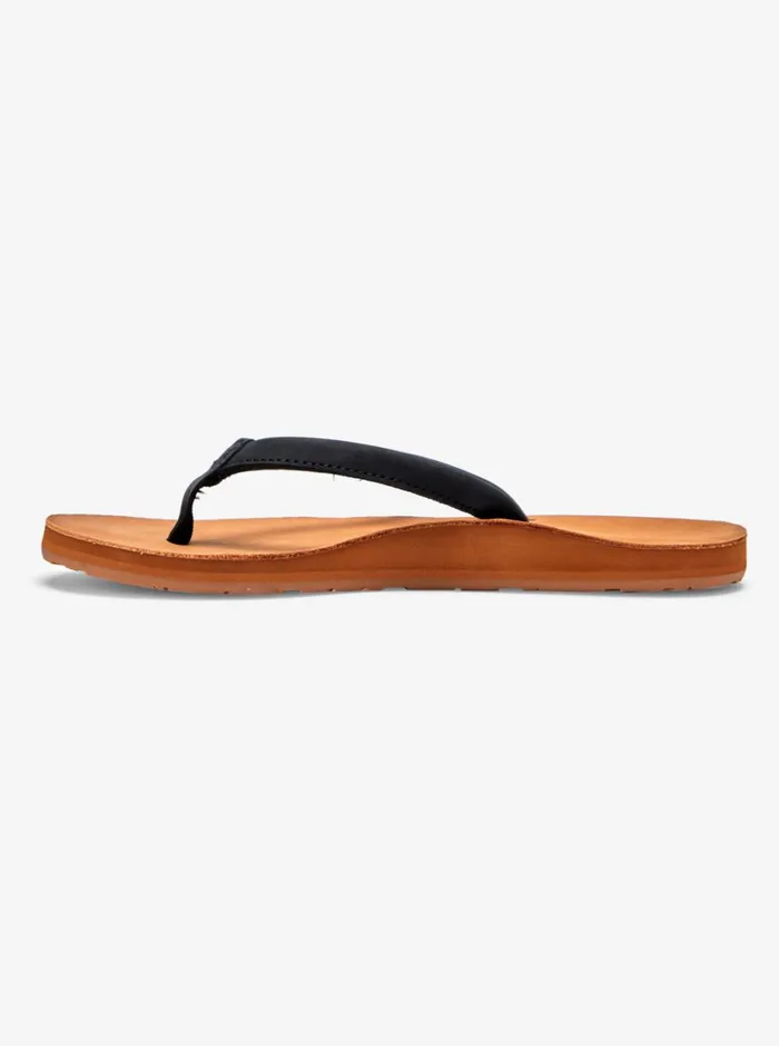 Roxy Flip Flops Lorraine Slim Sandals Black 8211 Women