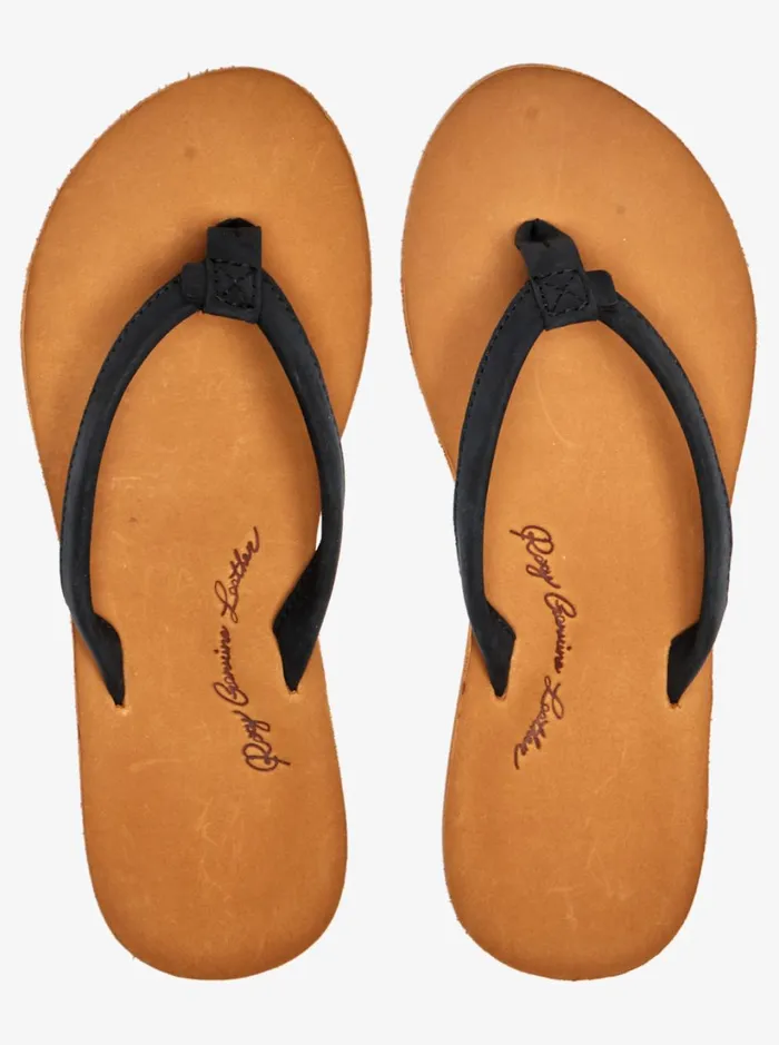 Roxy Flip Flops Lorraine Slim Sandals Black 8211 Women