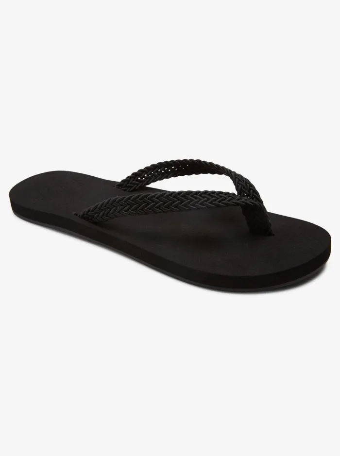 Roxy Flip Flops Malia FlipFlops Black 8211 Women