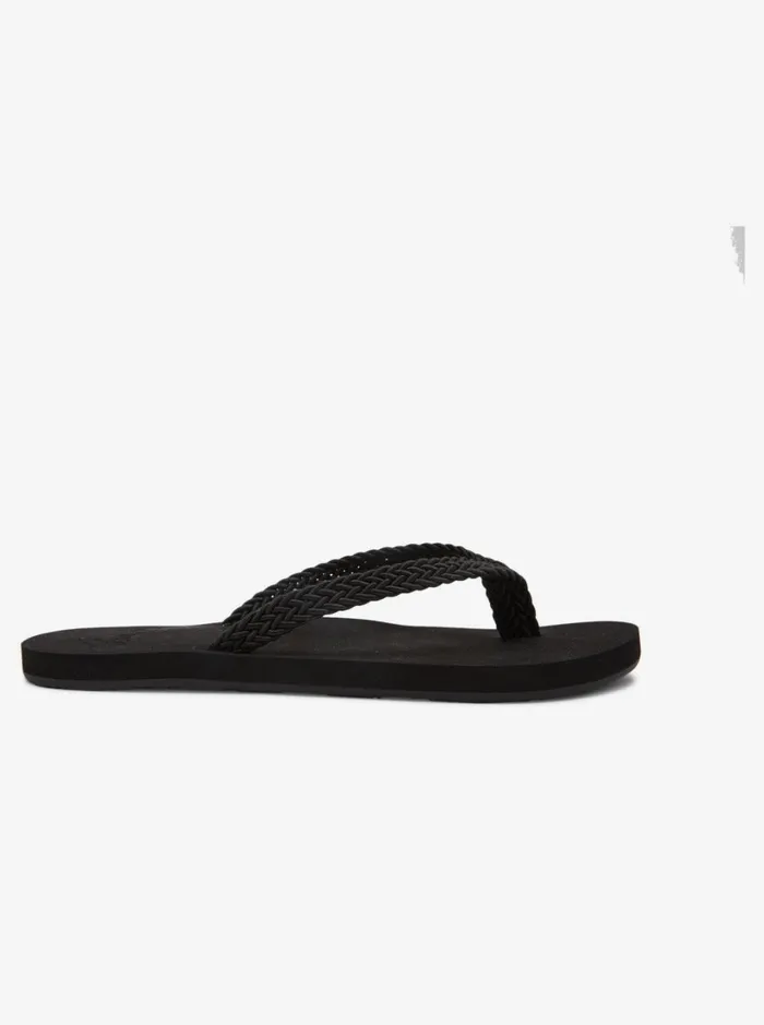Roxy Flip Flops Malia FlipFlops Black 8211 Women