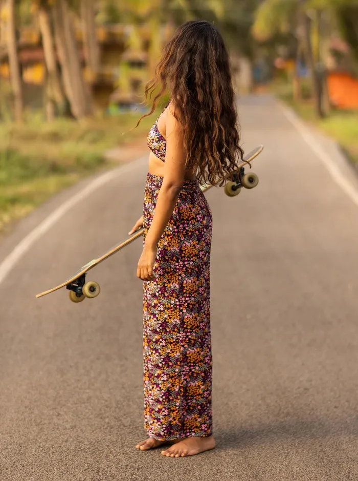 Roxy Pants and Jeans Forever And A Day Lightweight Pants Anthracite Floral Daze 8211 Women