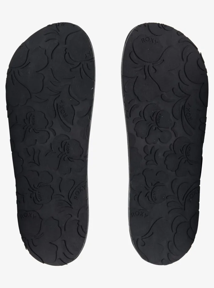 Roxy Sandals Slippy Braided WaterFriendly Sandals Black 8211 Women