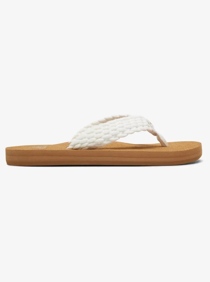 Roxy Shoes and Sandals Girl039s 416 Porto Sandals Cream 8211 Women