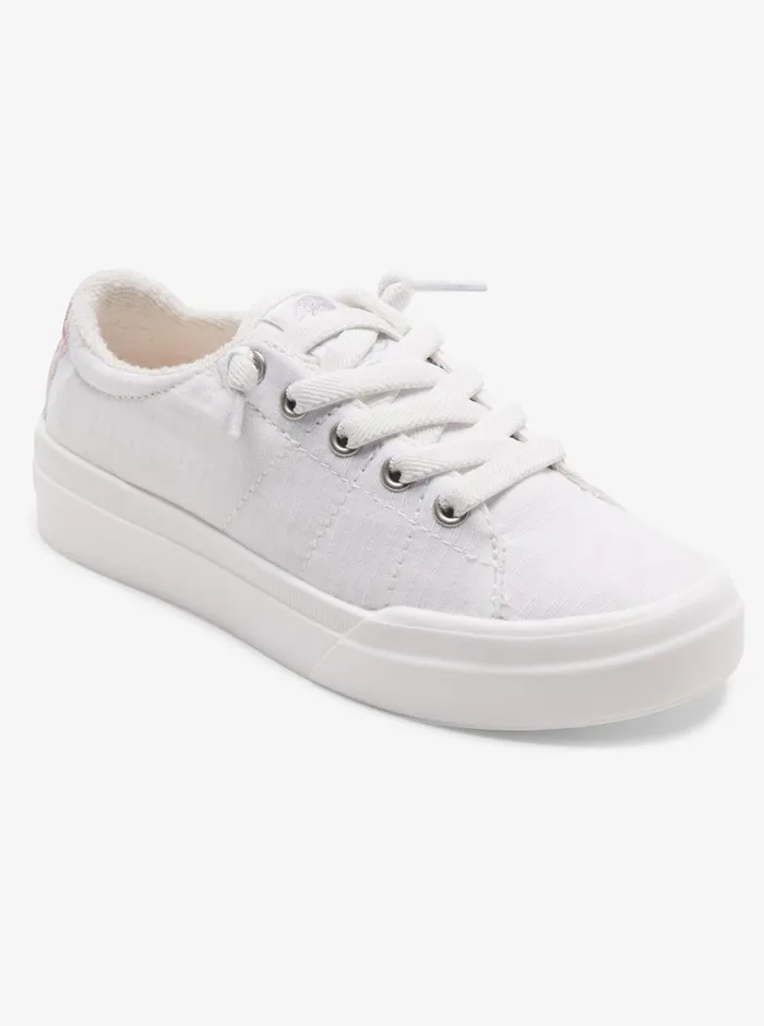 Roxy Shoes and Sandals Girl039s 416 Roxy Rae Direct Attach Shoe White 8211 Women