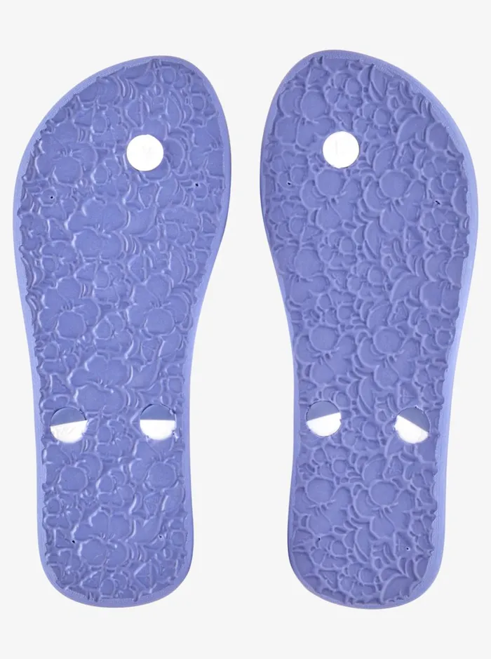 Roxy Shoes and Sandals Girl039s 416 Tahiti FlipFlops Blue Depths 8211 Women