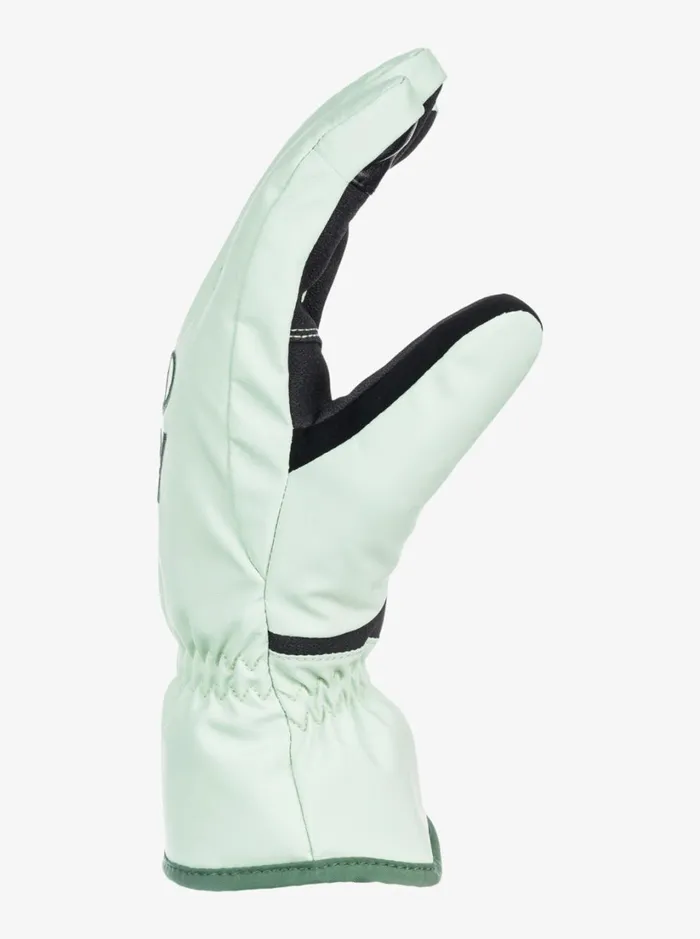 Roxy Snow Accessories Freshfield Technical SnowboardSki Gloves Cameo Green 8211 Women