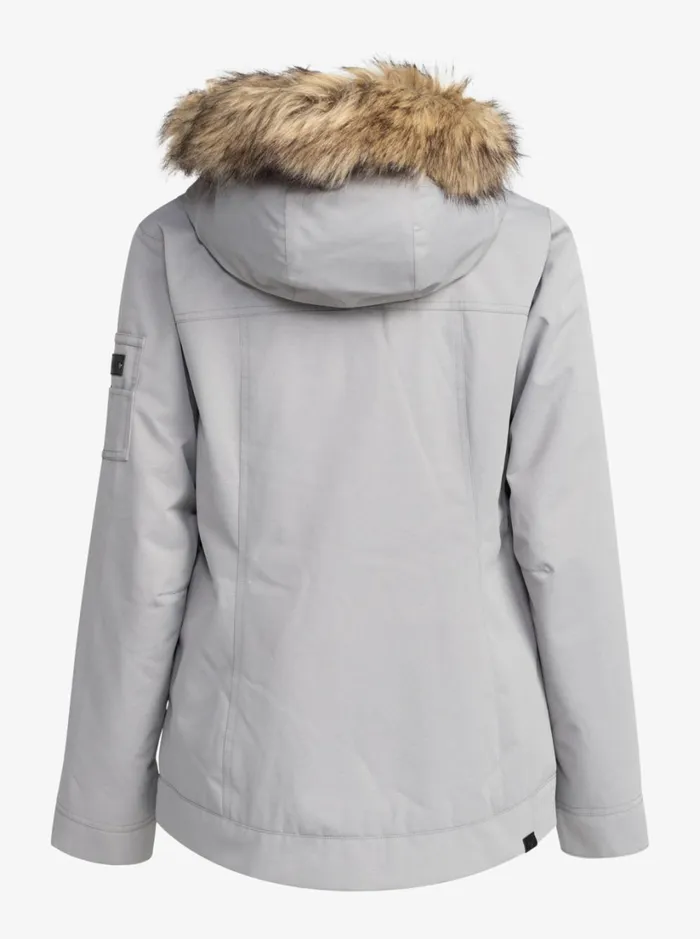 Roxy Snow Jackets Meade Technical Snow Jacket Heather Grey 8211 Women