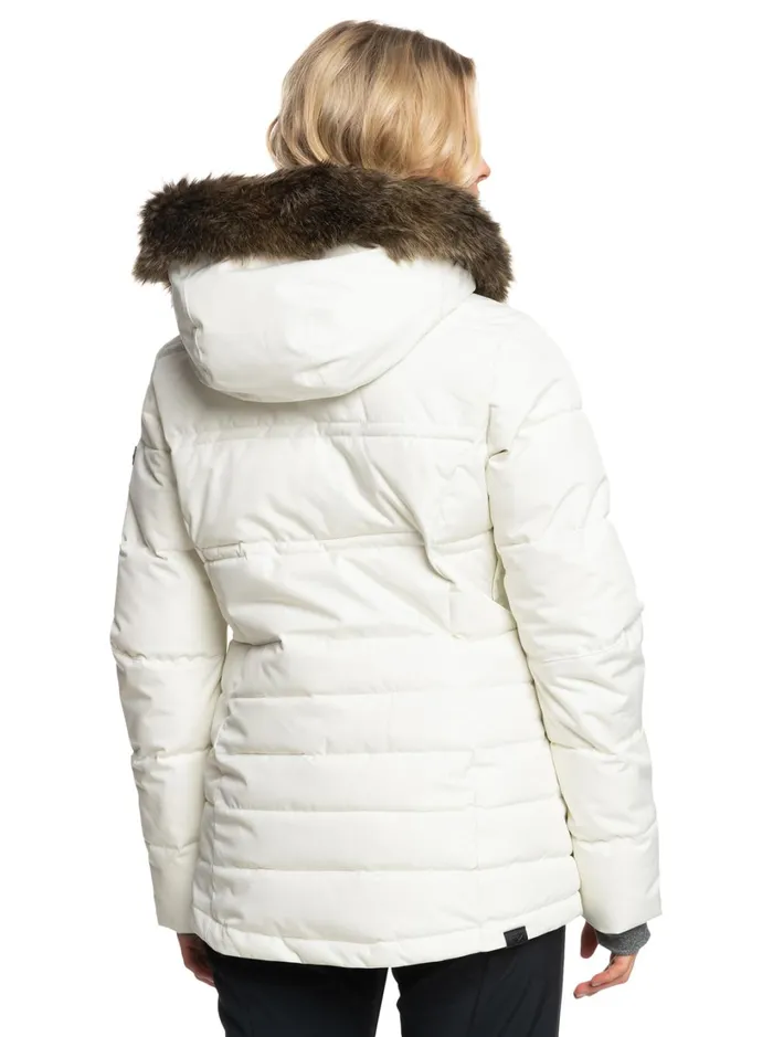 Roxy Snow Jackets Quinn Technical Snow Jacket Egret 8211 Women