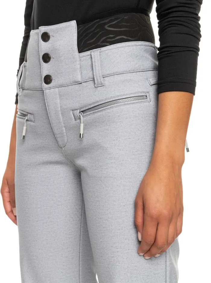 Roxy Snow Pants Rising High Shell Snow Pants Heather Grey 8211 Women