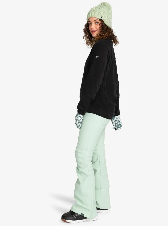 Roxy Snow Pants Summit Technical Snow Bib Pants Cameo Green 8211 Women