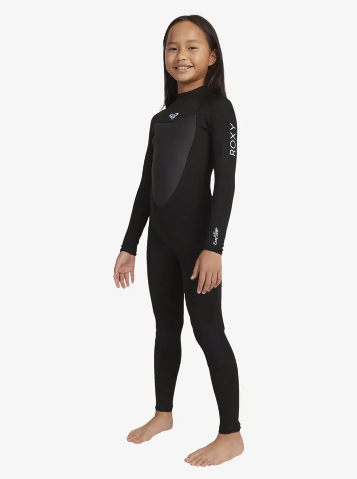 Roxy Surf Girl039s 816 32mm Prologue Back Zip Wetsuit Black 8211 Women