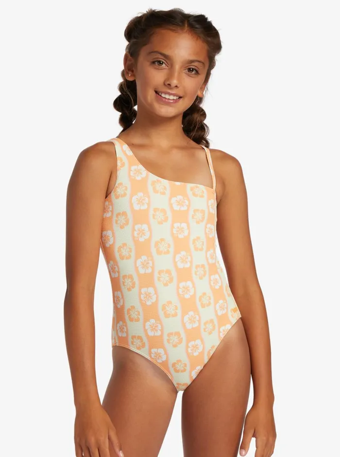 Roxy Swim Girl039s 716 Wavy Flower OnePiece Swimsuit Ambroisia Wave Babe Big 8211 Women Roxy Swim Girl039s 716 Wavy Flower OnePiece Swimsuit Ambroisia Wave Babe Big 8211 Women